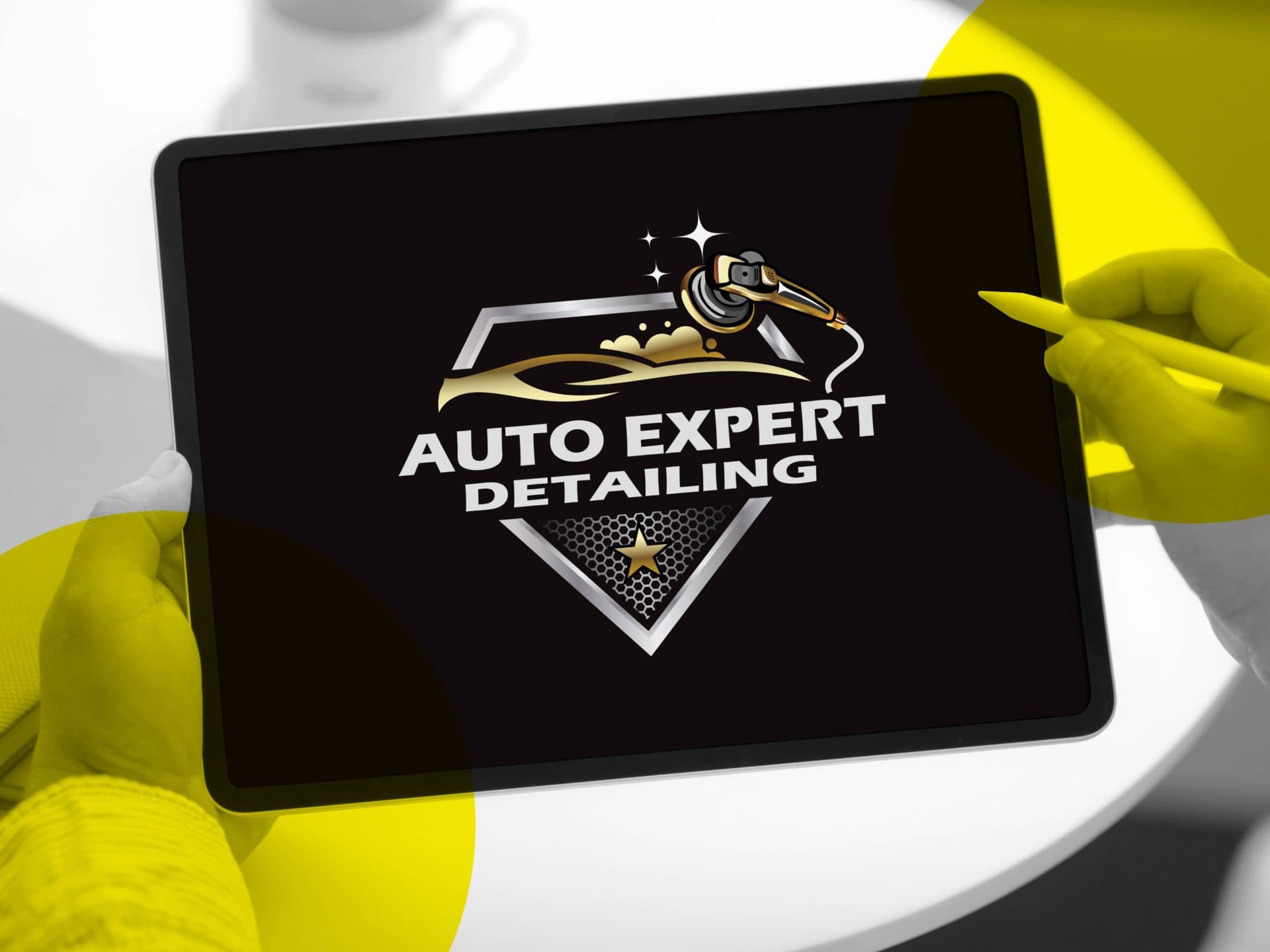 Logo dla firmy z branży detailingowej