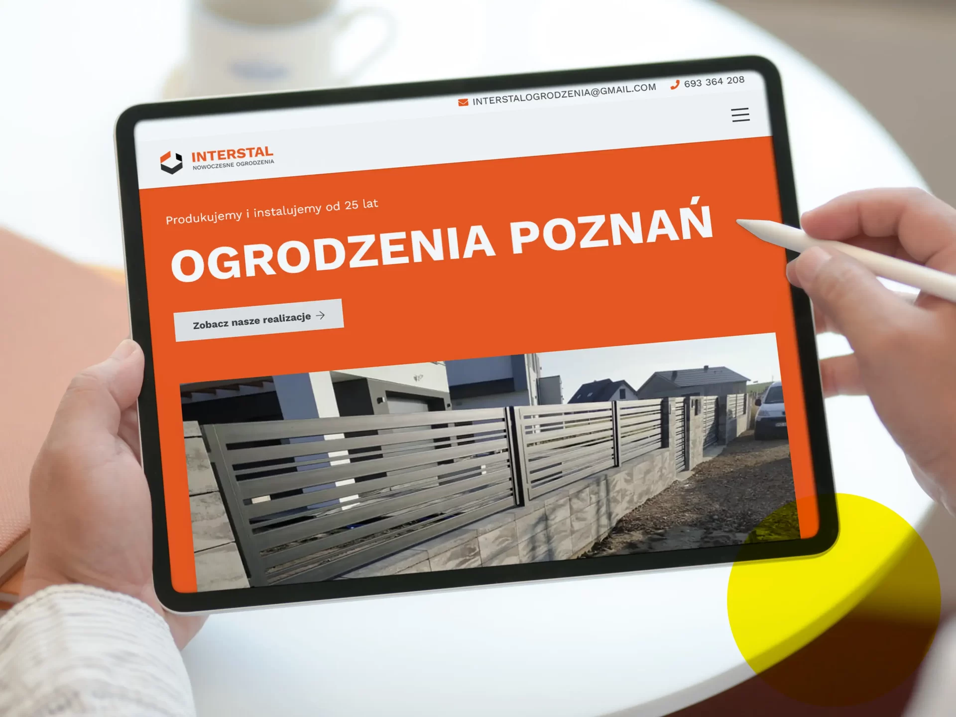 Centrum Ogrodzeń Interstal - prezentacja