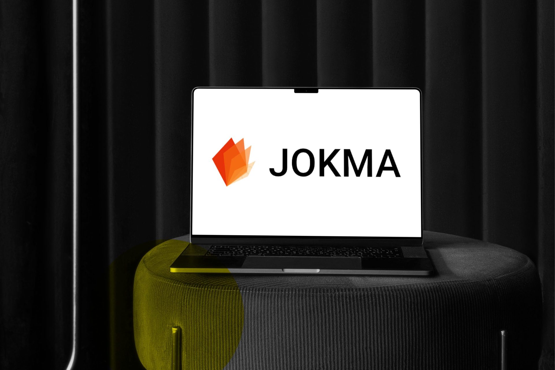 jokma logo mockup