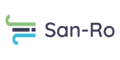 san ro white logo